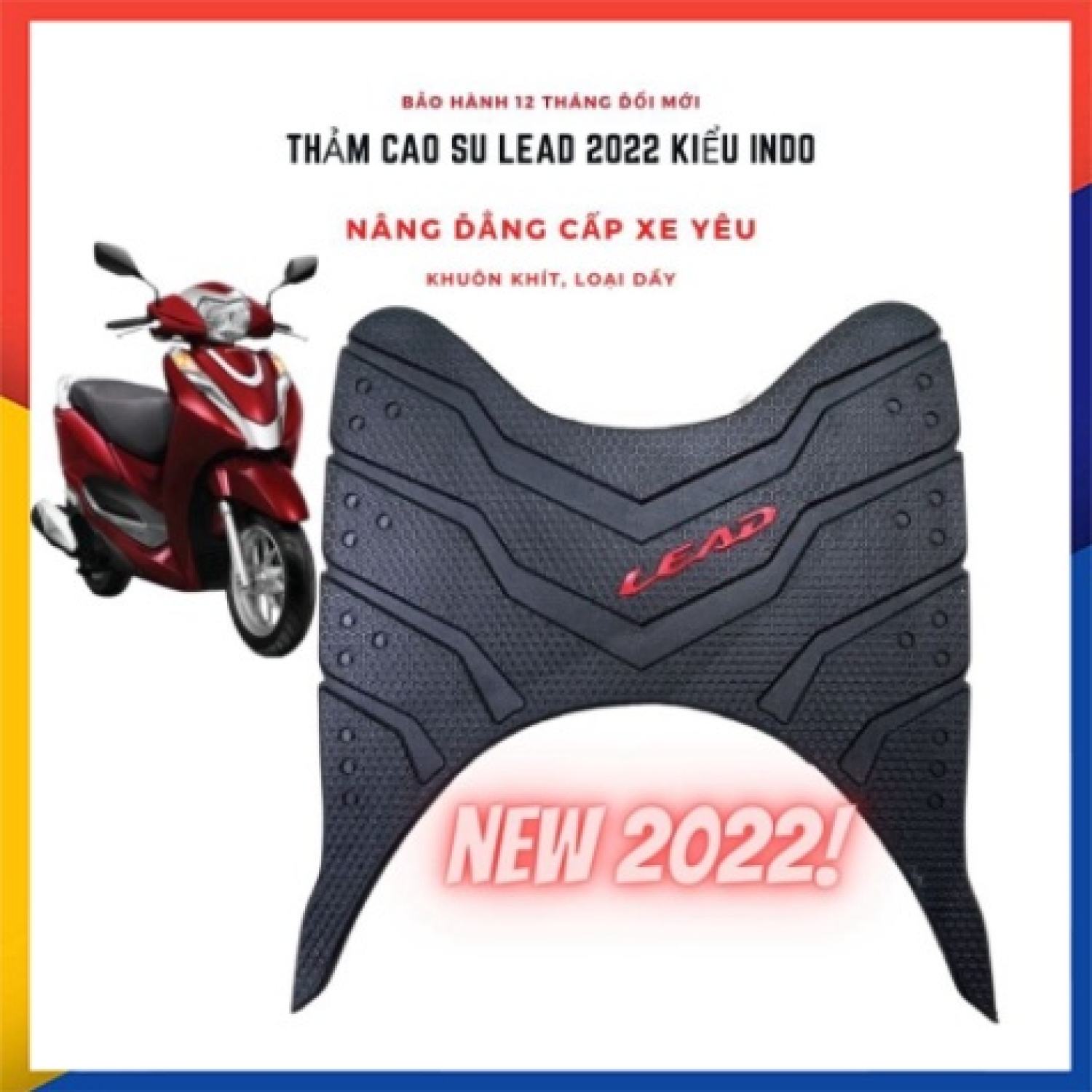 Thảm Để Chân Cao Su Lead 2022 ( Mới )