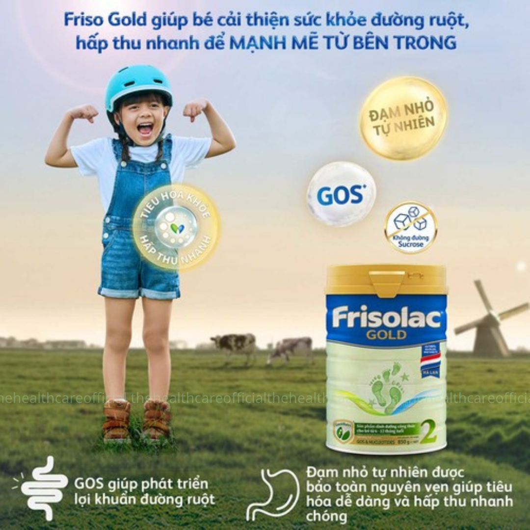 Sữa bột Frisolac Gold 2 lon 850gr