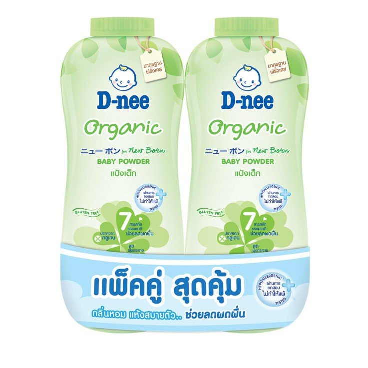 Phấn Rôm Dnee Baby Powder 380g Thái Lan
