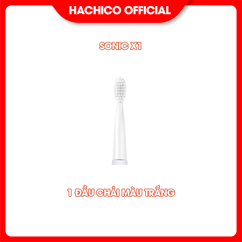 Đầu bàn chải điện Sonic X1 phù hợp với dòng bàn chải điện Hachico Sonic X1