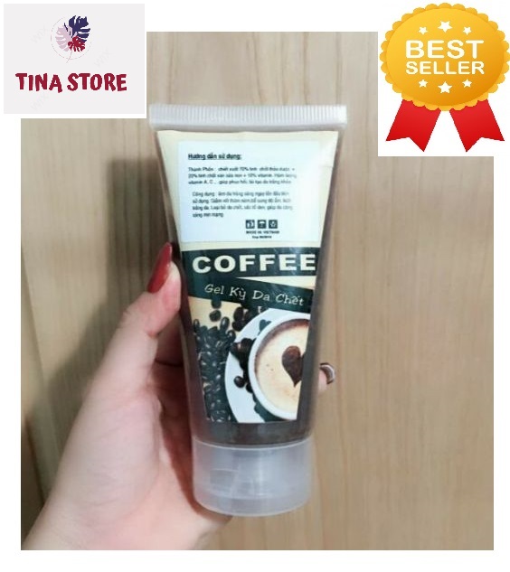 Gel Kỳ Da Chết Cà Phê Cao Cấp - Mẫu mới