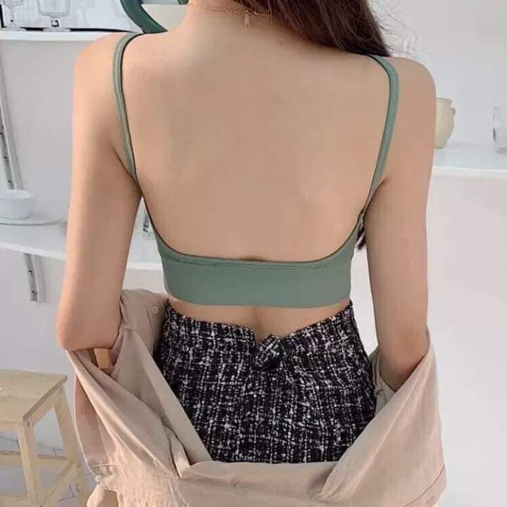 Áo bra Gân khoét chữ U siêu HOT