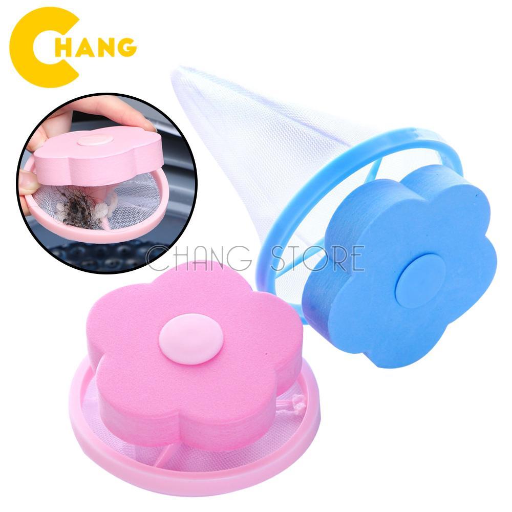 Túi Lọc Rác, Phao Lọc Bụi Bẩn Máy Giặt Hình Bông Hoa Siêu Xinh