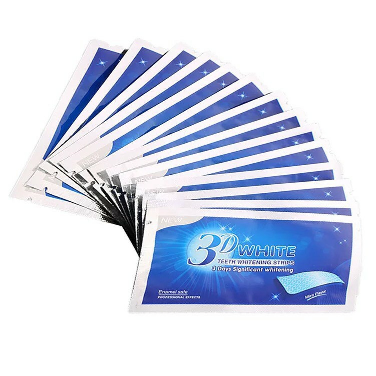 Miếng Dán Trắng Răng 3D White Teeth Whitening Strip