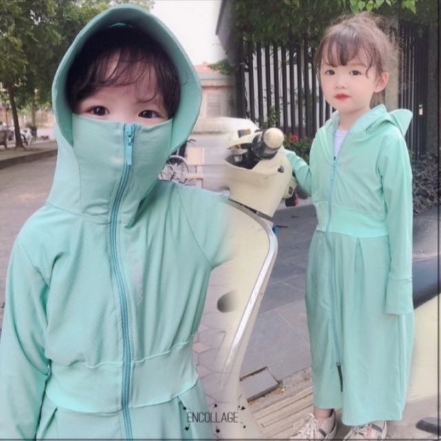 Áo chống nắng toàn thân cho bé