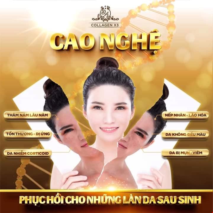 Mặt Nạ Cao Nghệ Đông Anh Collagen X3