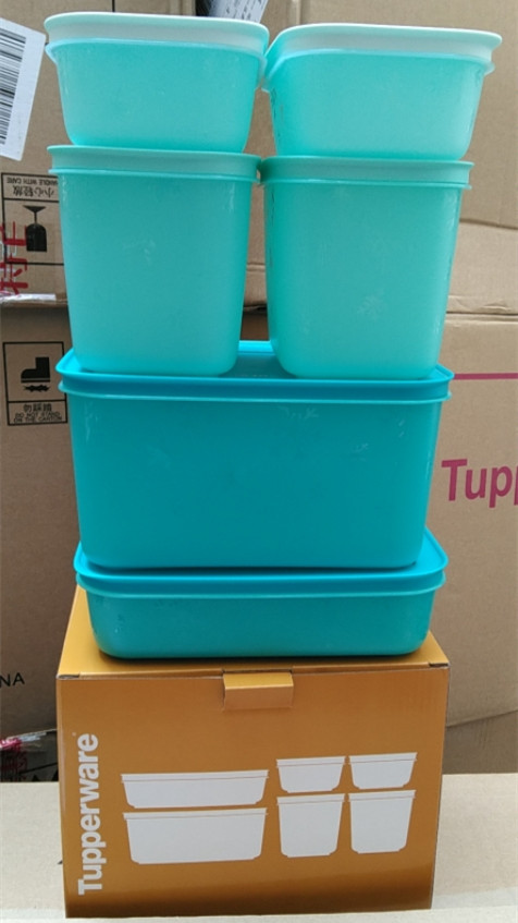 Set 6 hộp Tupperware đông dẻo đựng đồ ăn trong tủ lạnh