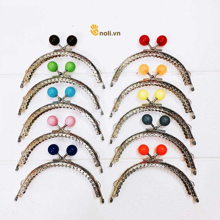 Pearl bag frame for handmade handbags
