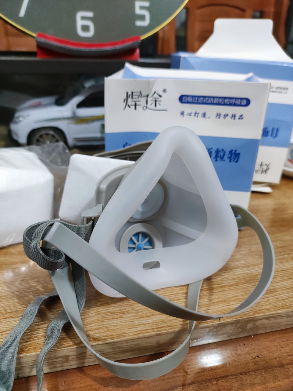 Mặt nạ phòng độc silicon
