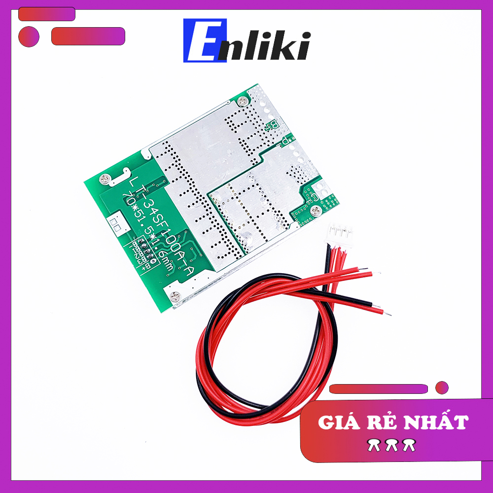 Mạch Bảo Vệ 3S BMS 100A 3.7V