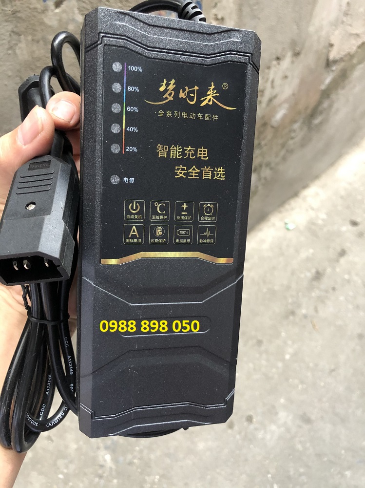 SẠC ĐIỆN 48V 20AH CHÂN CHỤP HÀNG CAO CẤP