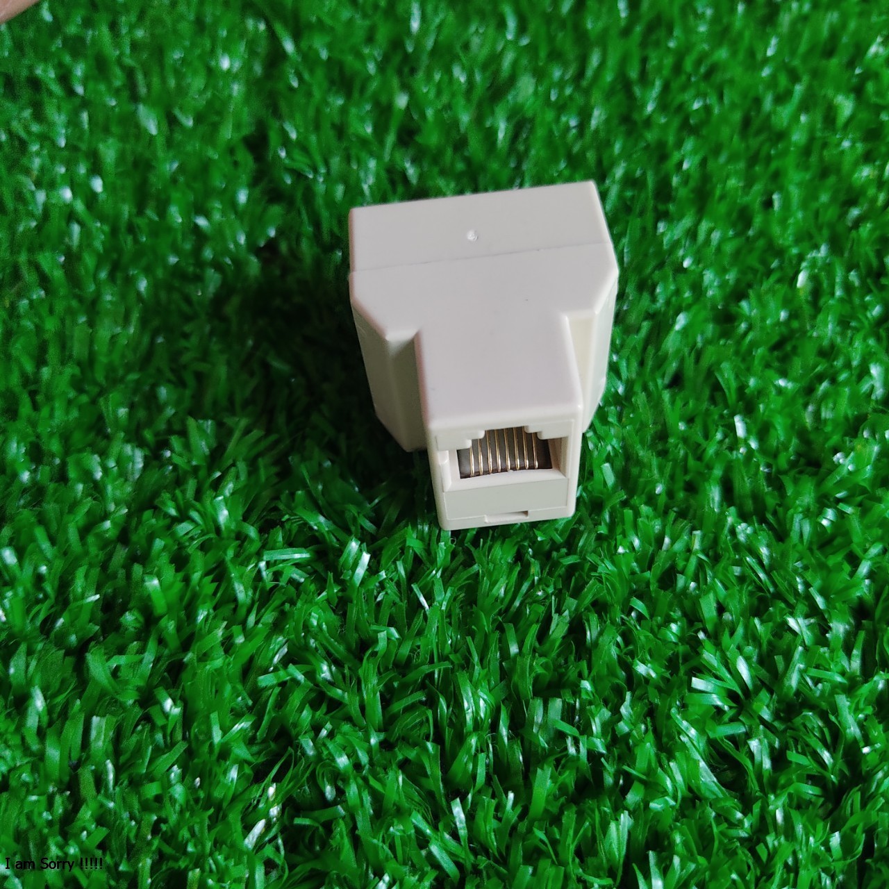 Đầu nối dây mạng cổng 1 ra 2