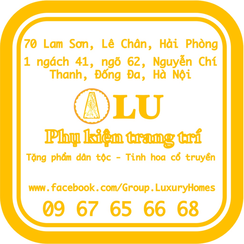 Đế oản Gold size 12cm Lu