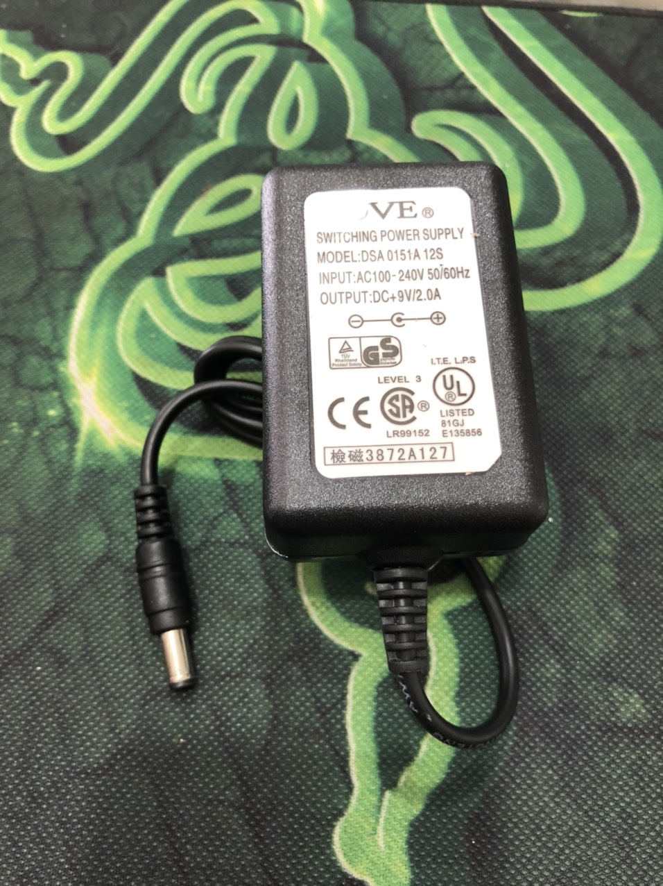 Củ sạc Loa kéo 9V - 2A hàng xịn hàng chuẩn