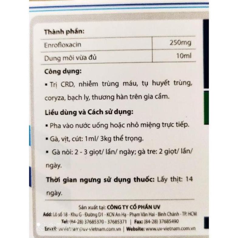 UV EN 10 (LỌ CHAI 10ML, EN 10)