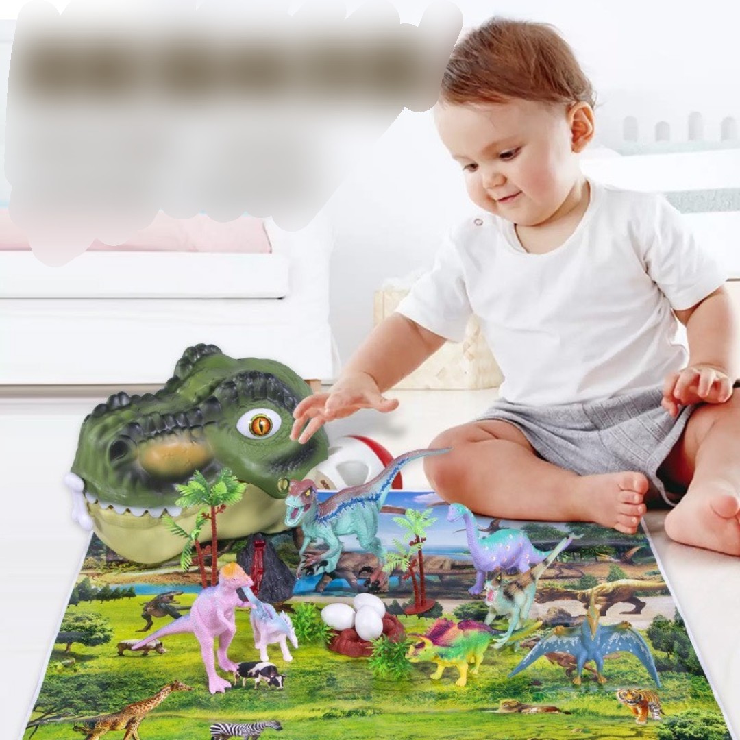 Đồ chơi đầu khủng long cho bé