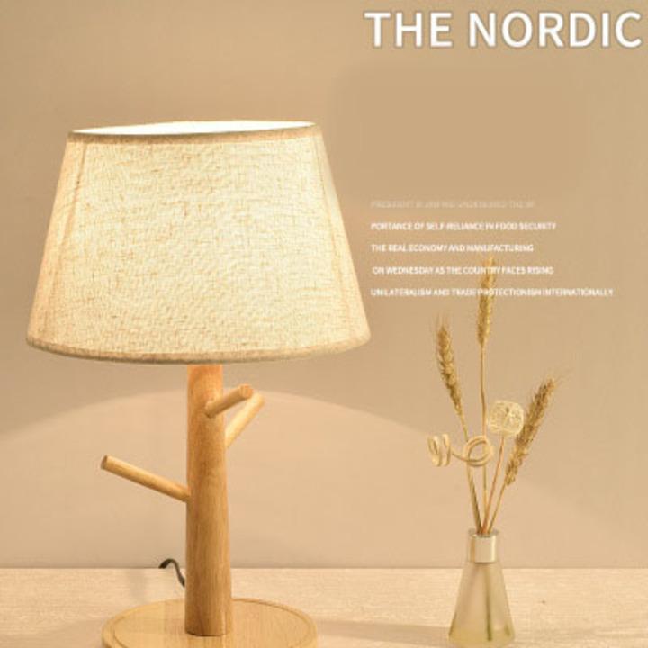 Đèn ngủ để bàn - đèn ngủ - đèn ngủ gỗ trang trí ROSE thiết kế mới lạ, độc đáo