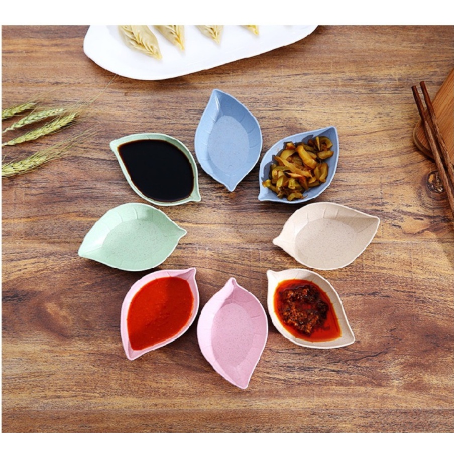 Safety Barley Star Leaf Snack Seasoning Plate