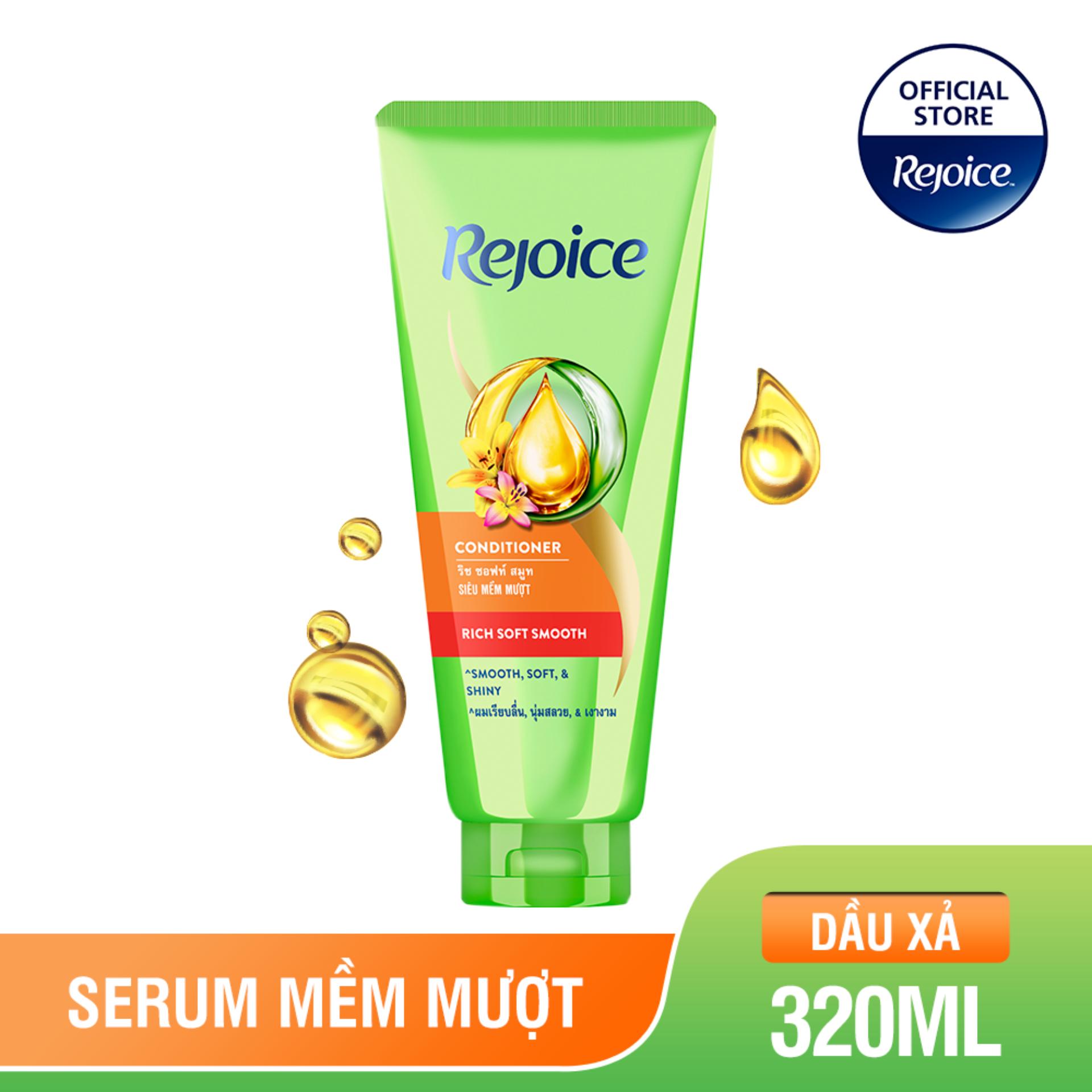 Dầu xả Rejoice Siêu mềm mượt tuýp 320ml