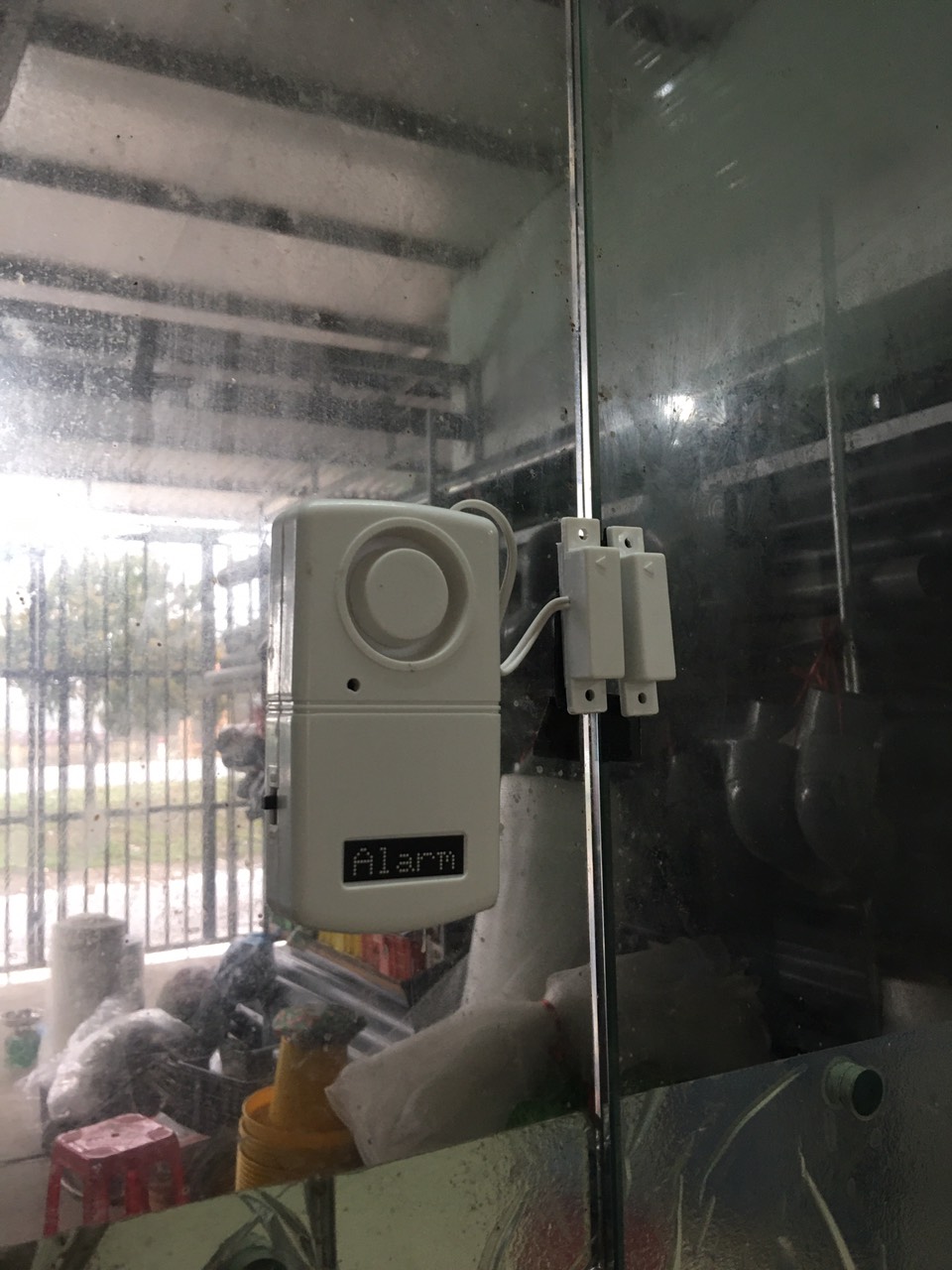 Chuông báo động chống trộm gắn cửa