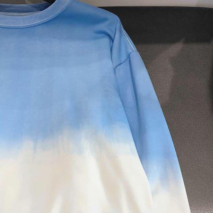 Áo sweater loang màu Unisex