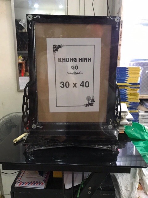 (HCM) Khung hình thờ,khung ảnh thờ gỗ lọng