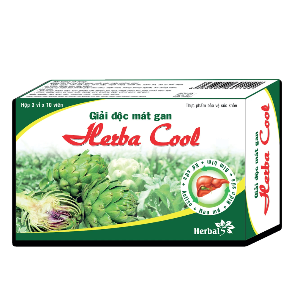 [HCM]Bột sủi thanh nhiệt Herba Cool