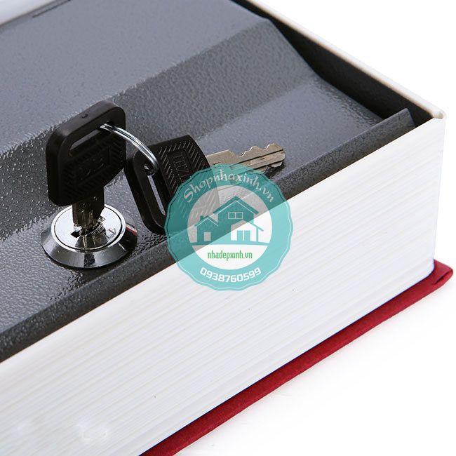 [HCM]Két Sắt Mini Hình Quyển Sách CA3018