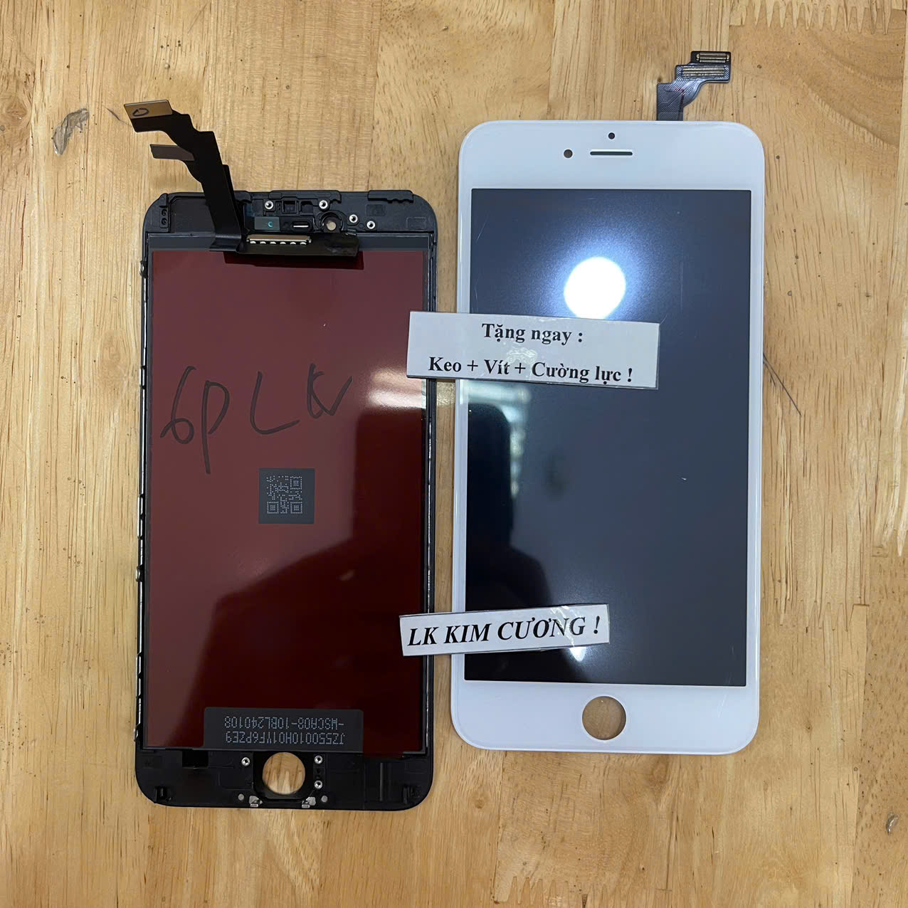 Màn hình tương thích ip 6 plus - linh kiện