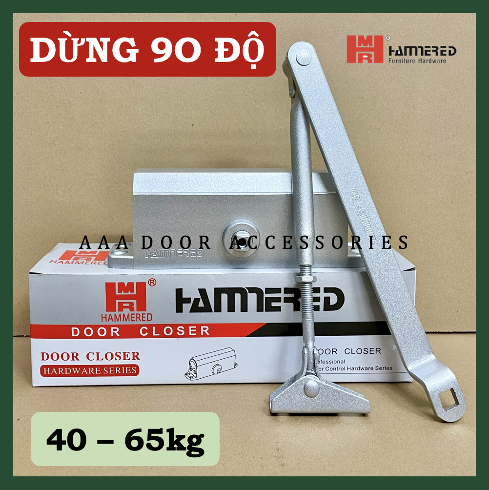 [Chính hãng] Tay đẩy hơi Hammered có dừng 90 độ (Tay co thuỷ lực/ cùi chỏ hơi) (40-65kg)