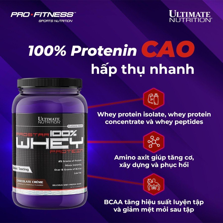 Whey Isolate Prostar 100% Ultimate Nutrition