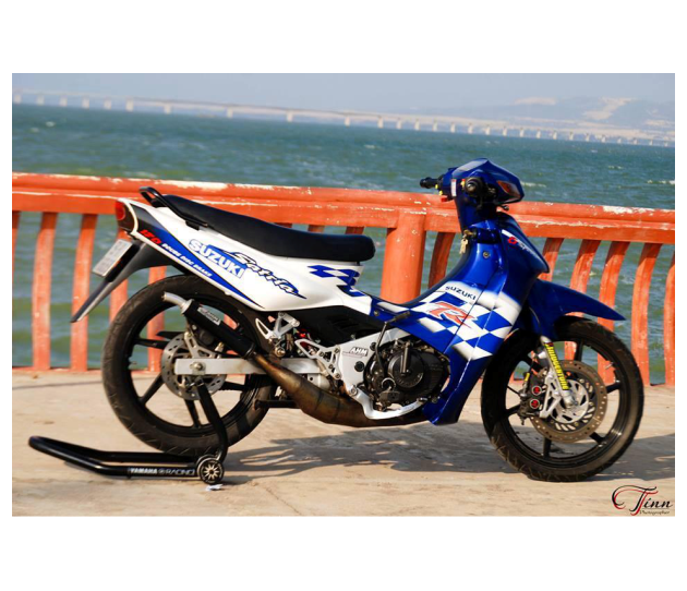 TEM SATRIA TRẮNG XANH   - MS 04