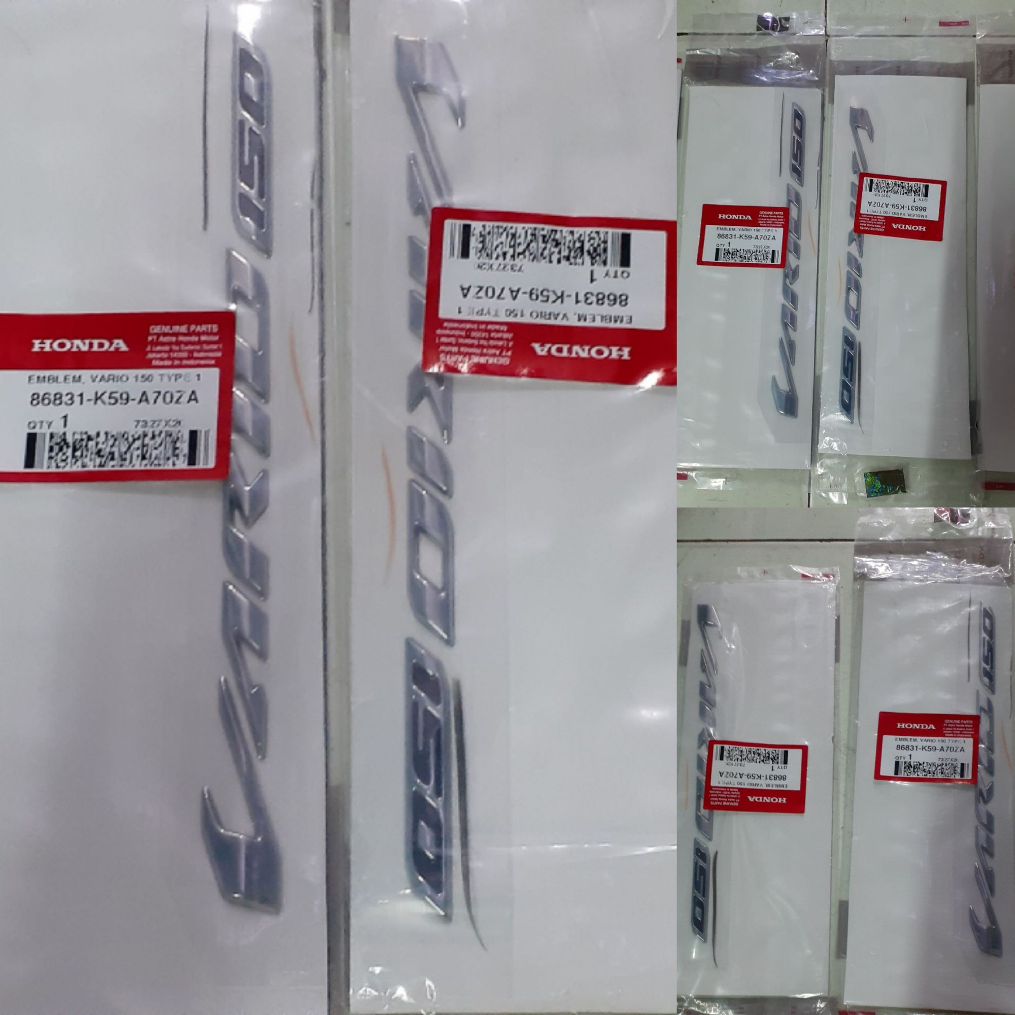 [HCM]cặp chữ VARIO 150 indo