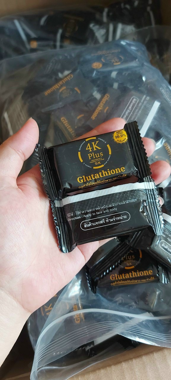 [NiKa shop] Xà Phòng 4K Plus Glutathione Thái Lan Mini