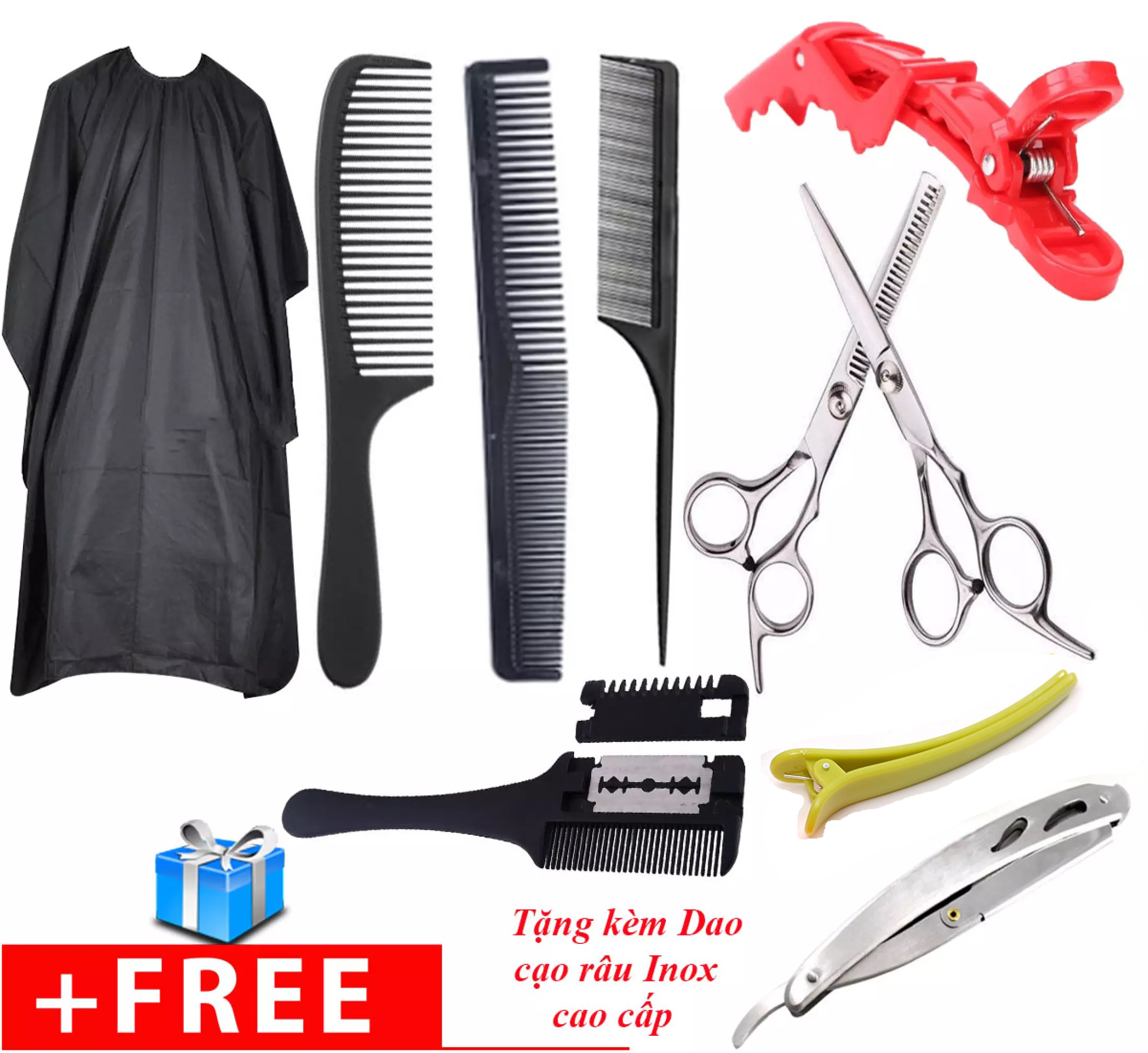 Bộ combo kéo cắt tóc PK1  giá rẽ dành cho mọi người