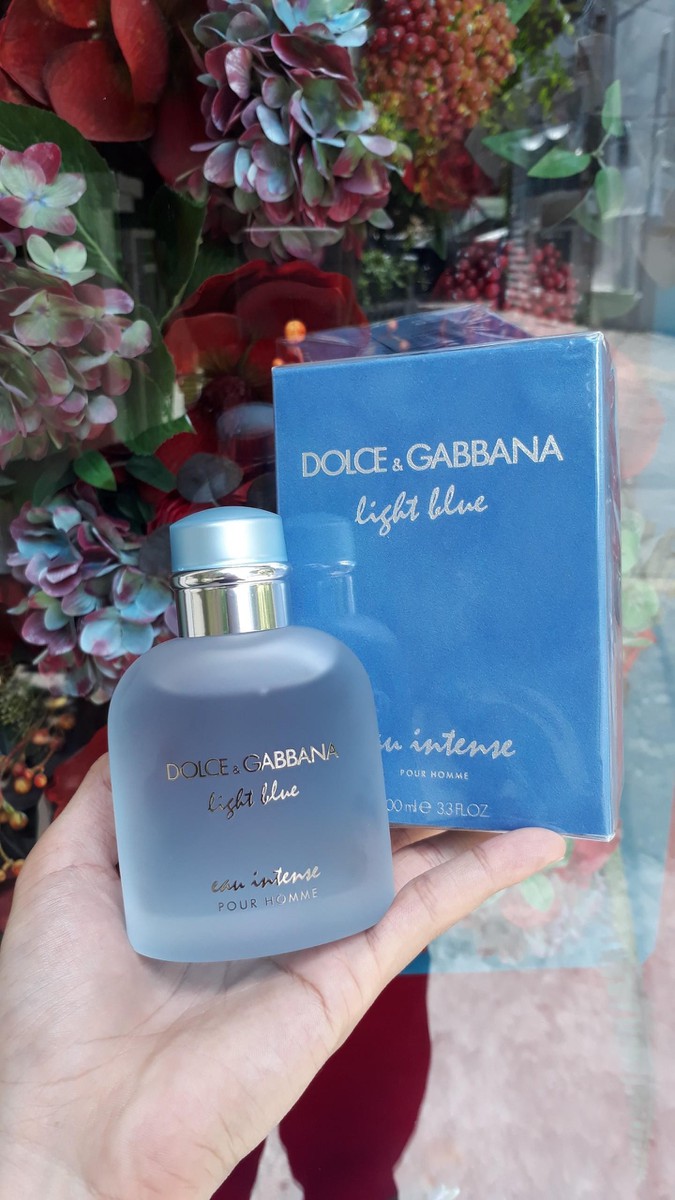 [HCM]Nước hoa nam D&G Light Blue Eau Intense Pour Homme 100ml