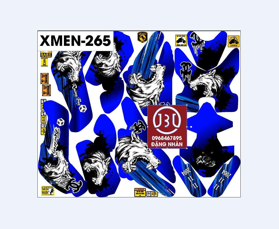 TEM TRÙM XE ĐIỆN XMEN 265