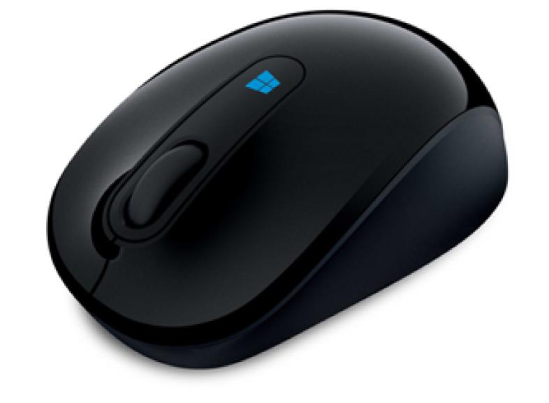 Wireless Mouse Microsoft Sculpt Mobile (Black)
