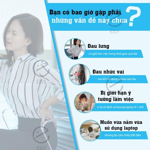 PKTL - GIÁ ĐỠ LAPTOP ESLY 360°