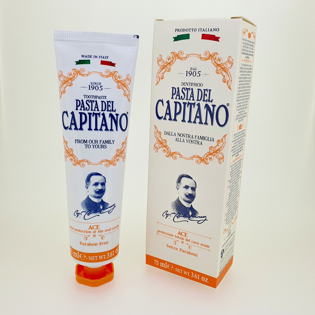 [HCM]kem đánh răng CAPITANO ACE 75ml