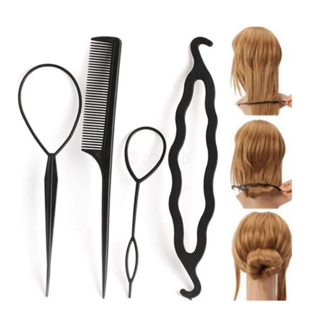 Dụng Cụ Tạo Kiểu Tóc 4 Món, Làm đẹp tóc