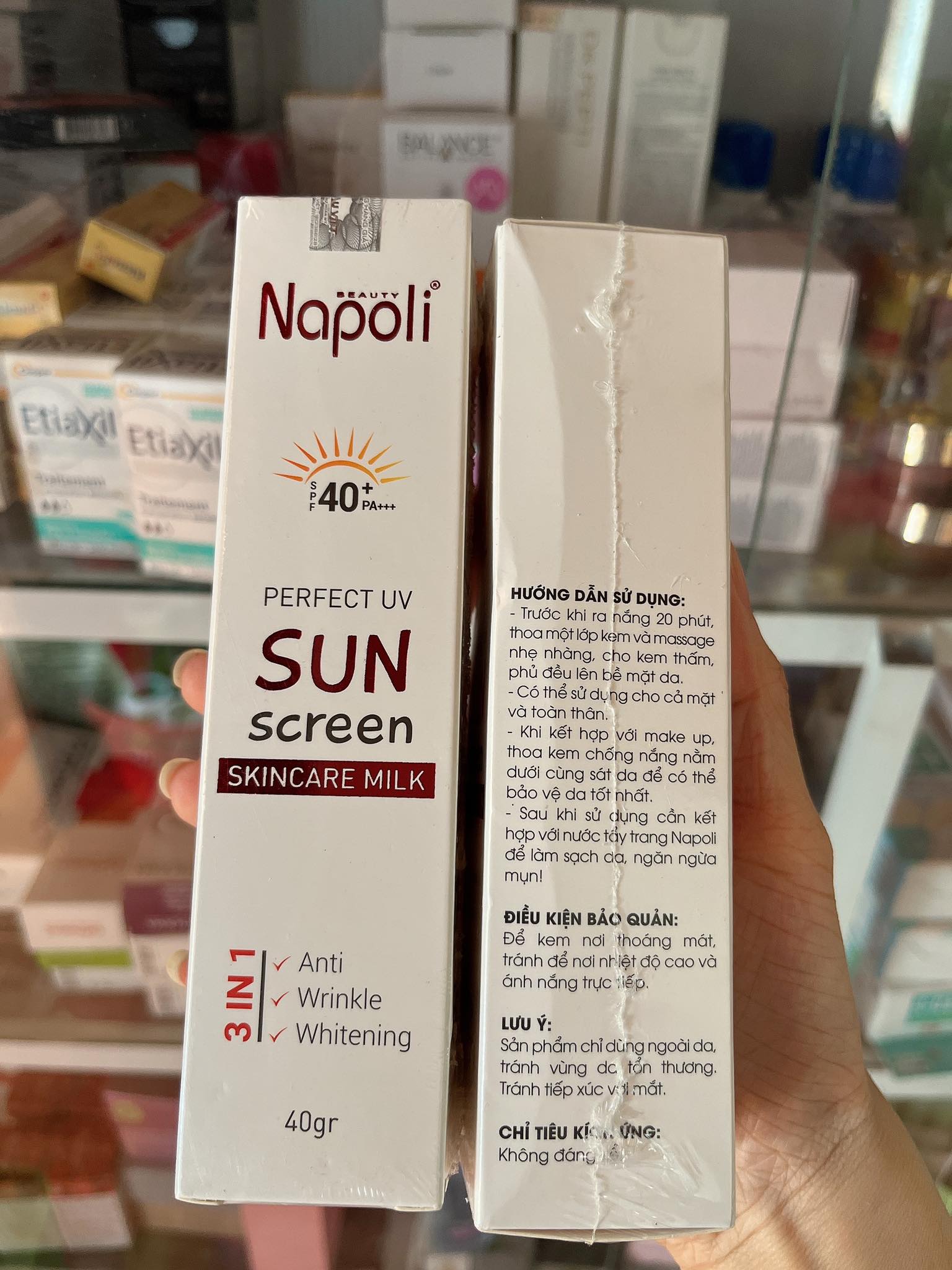 Kem Chống Nắng Napoli