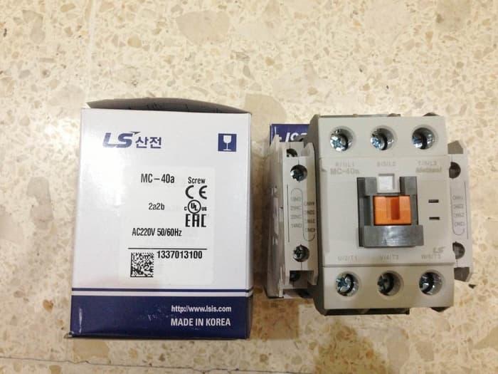 Khởi động từ Contactor LS MC-40a 40A 220v (MADE IN KOREA)