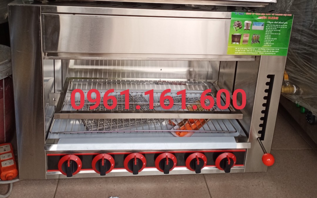 SALAMANDER INOX 8 HỌNG GA