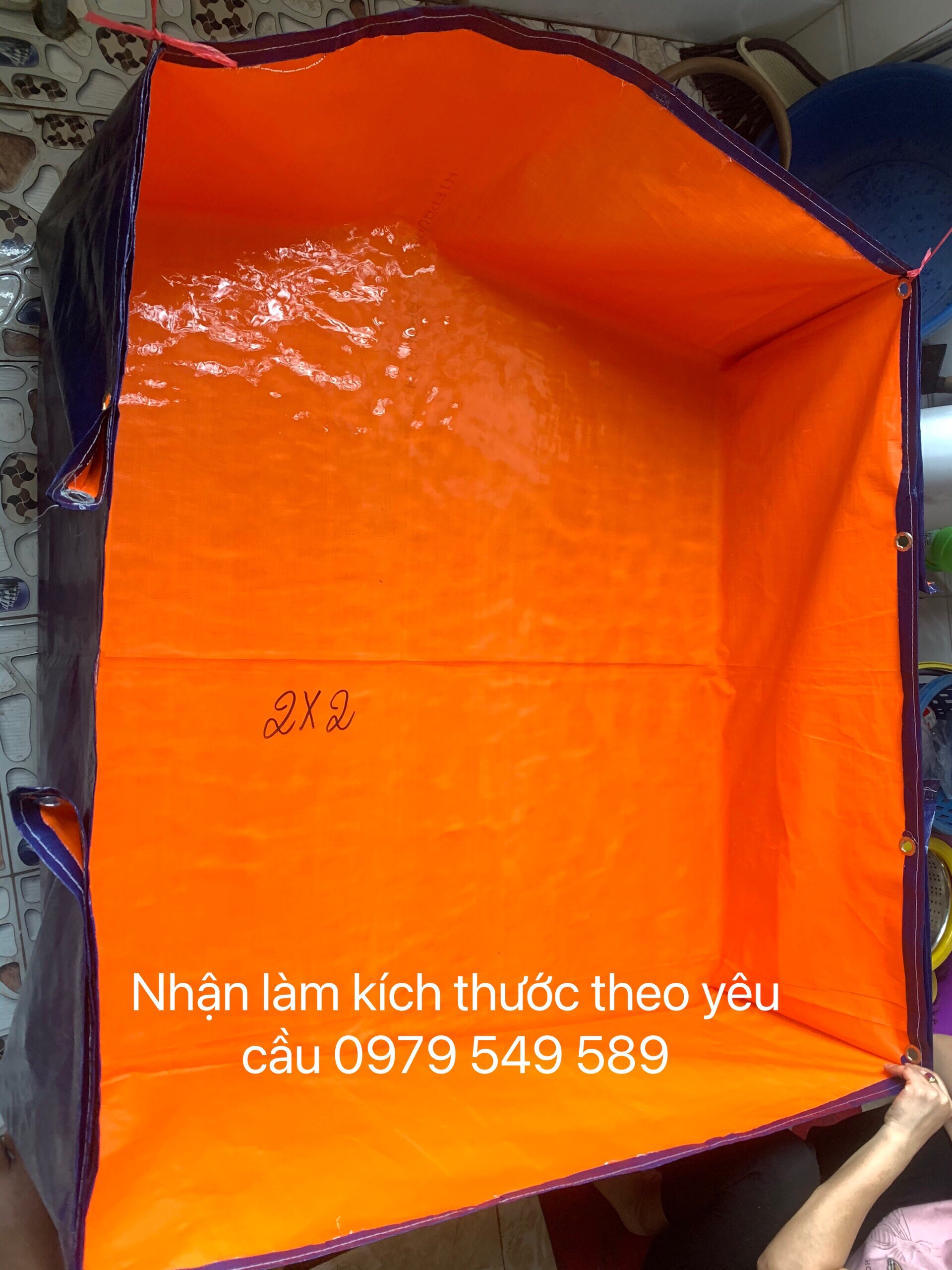 Bể bơi bạt cho trẻ em - 3x2x1 (Bạt Hàn quốc)