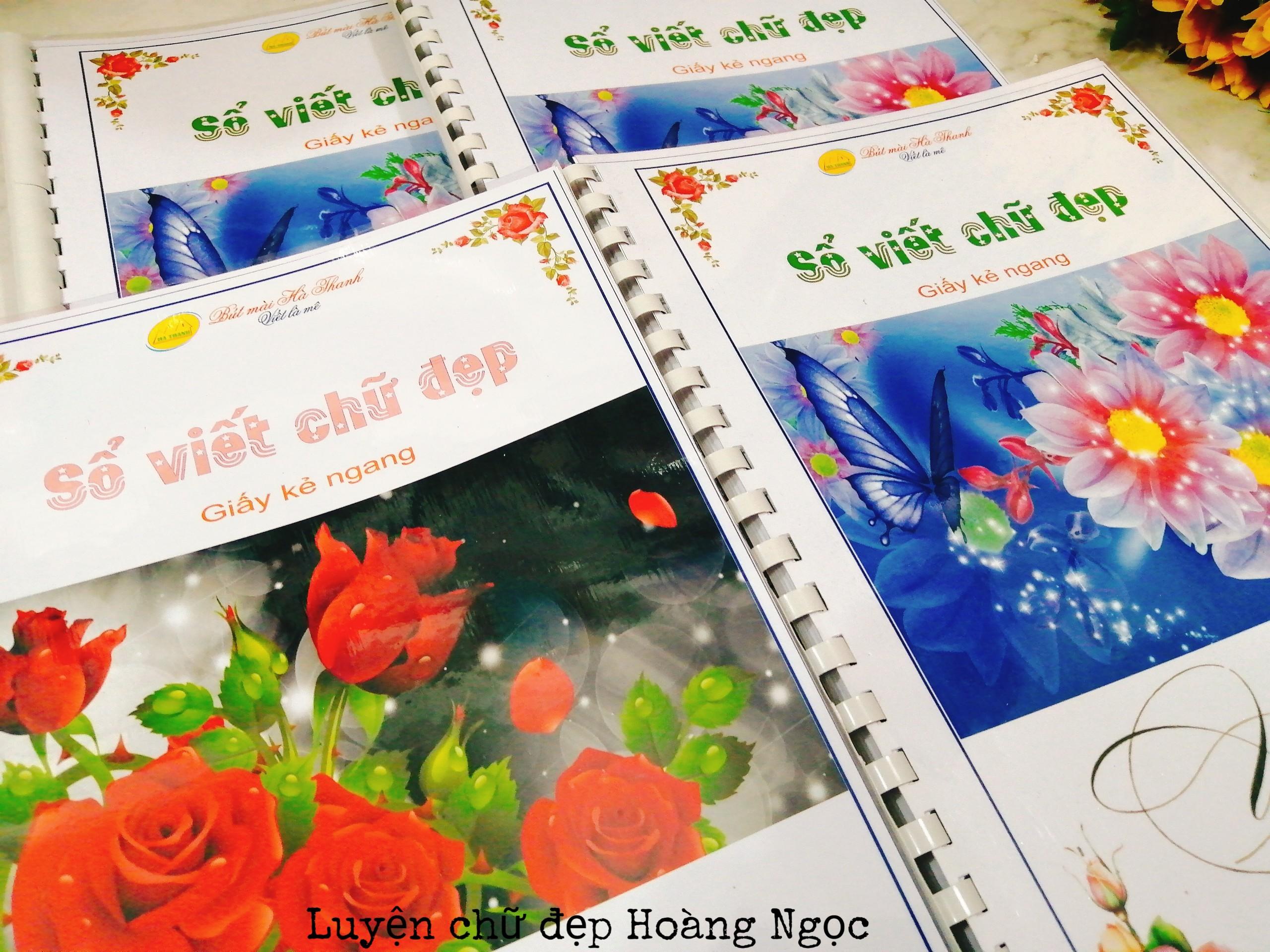 [HCM]SỔ NHẬT KÝ LUYỆN CHỮ HT - GIẤY KẺ NGANG