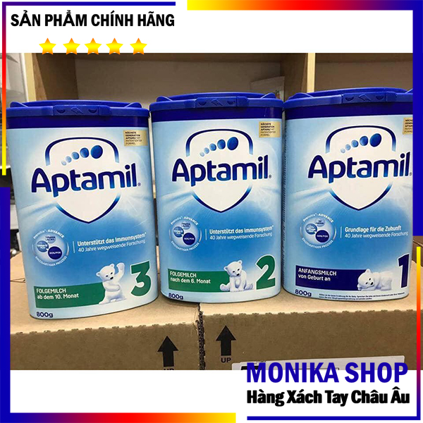 Sữa Aptamil xanh Đức số 3 hộp 800gr