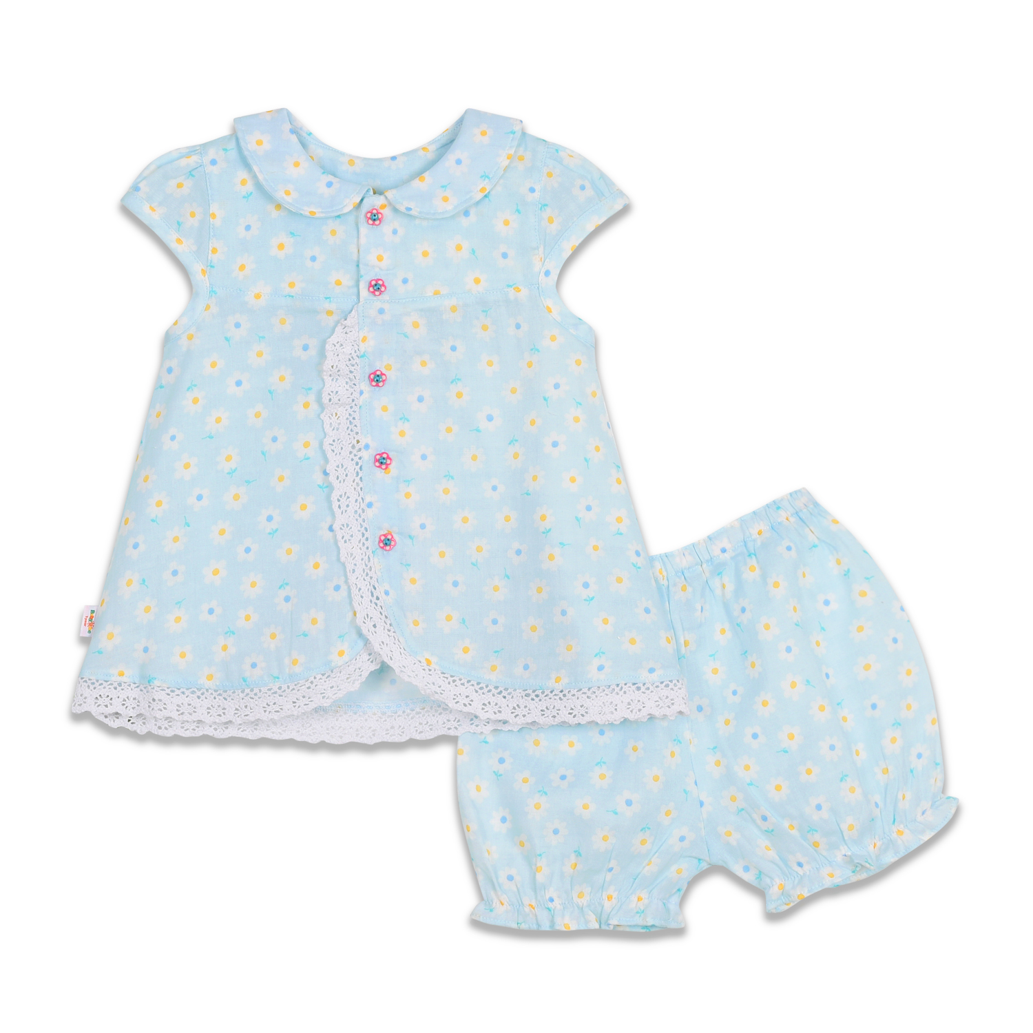 BỘ NGẮN BÉ GÁI VẢI NHẬT 1157- HELLO BB