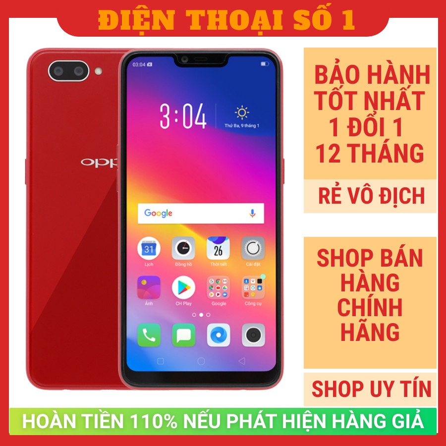 ĐIỆN THOẠI OPPO A 3S RAM4/ROM64 CHO XEM HÀNG