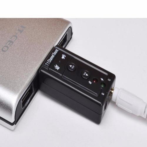 [HCM]USB ra Sound âm thanh 3D 7.1 - USB Sound Card